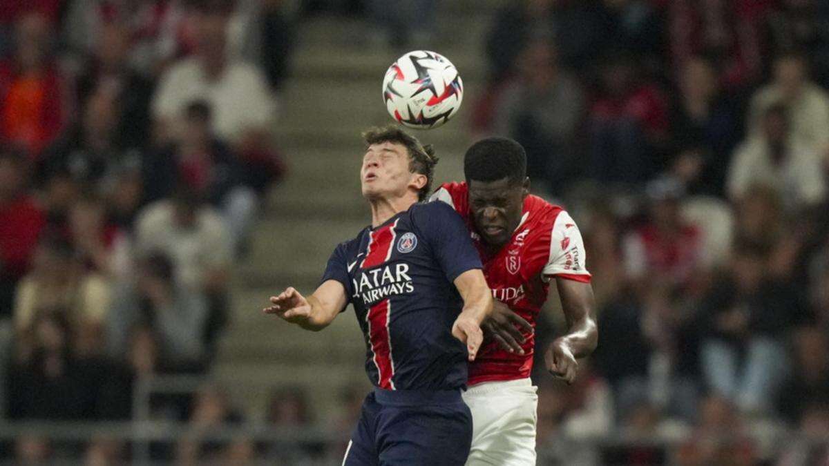 French leader PSG drops first points in draw at Reims