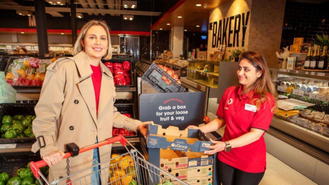 Out of the box: Coles cuts down on plastic with cardboard