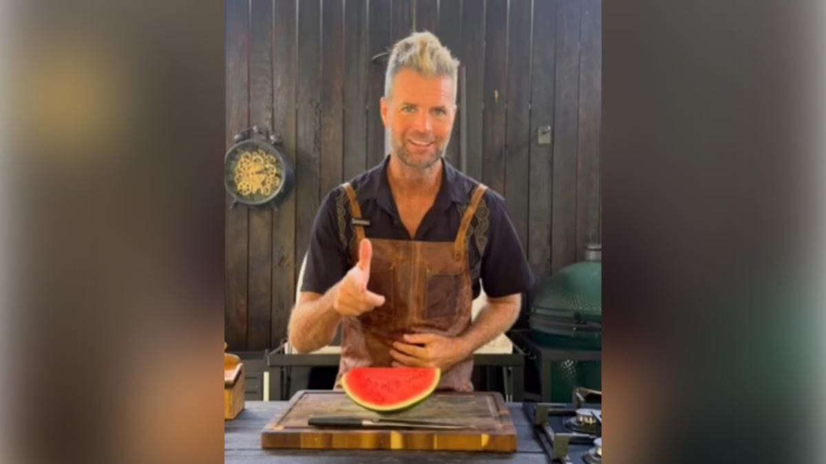 Disgraced ex-MKR chef Evans makes defiant cooking ‘return’