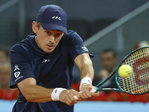 De Minaur's Madrid Open title hopes crushed