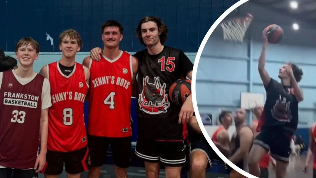 NBA star stuns with social basketball cameo in Melbourne