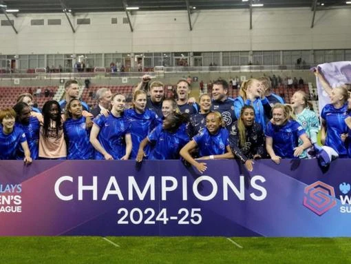 Kerr's Chelsea seal sixth straight Super League title