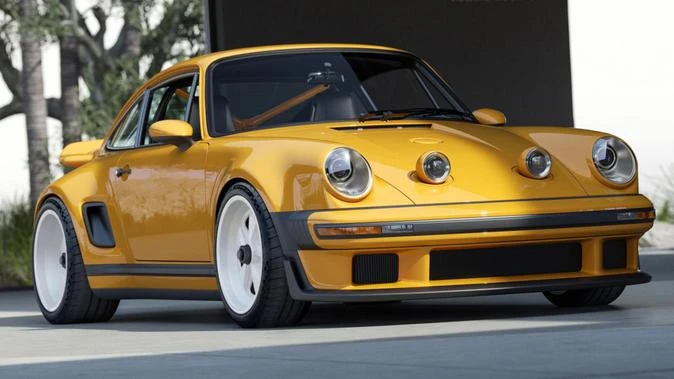Porsche 911 restomod by Singer has wide body, Cosworth engine
