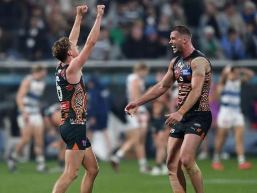 Geelong brings strange comfort to out-of-form Giants