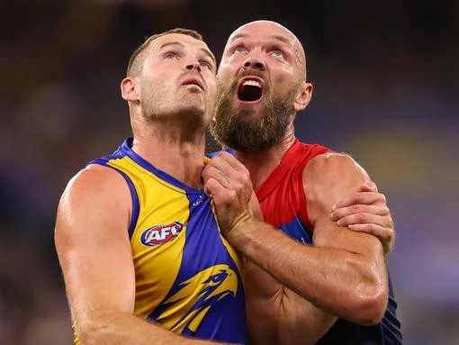 Max-ed out! Eagles hopes of first win Gawn with the ruck