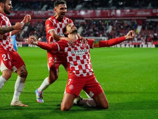 Veteran's goal eases Girona's La Liga relegation fears