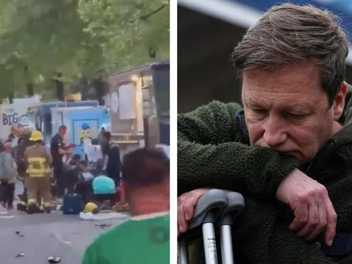 Hallmark star speaks after wife dies in car ramming horror