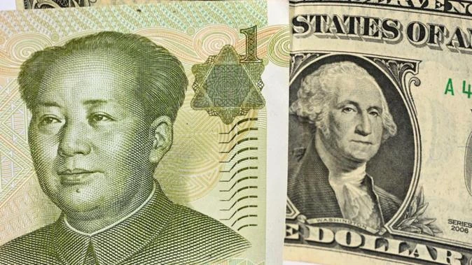 Stocks drift, dollar slips amid US-China stand-off
