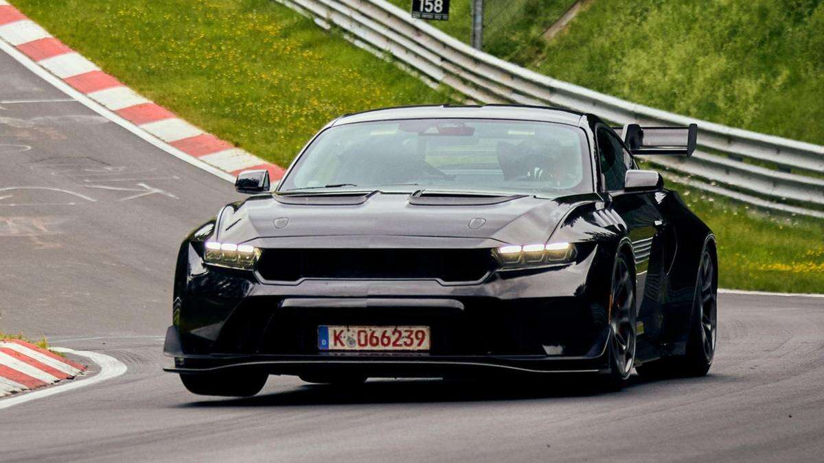 Ford Mustang GTD creates history at the Nürburgring, but can’t topple German giants