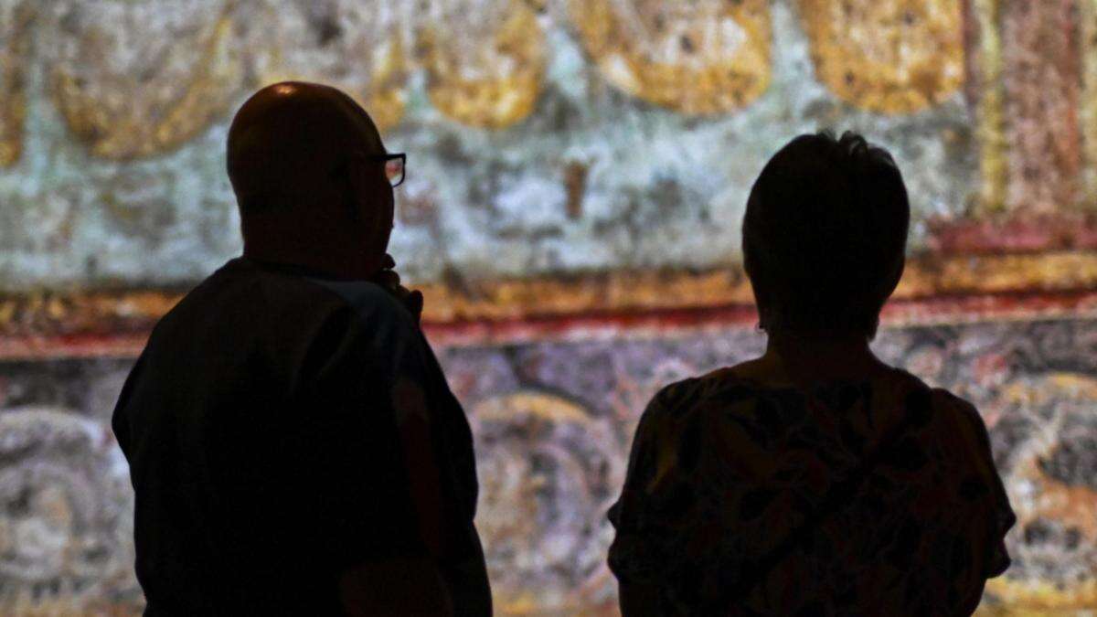 Huge immersive exhibition brings past to life