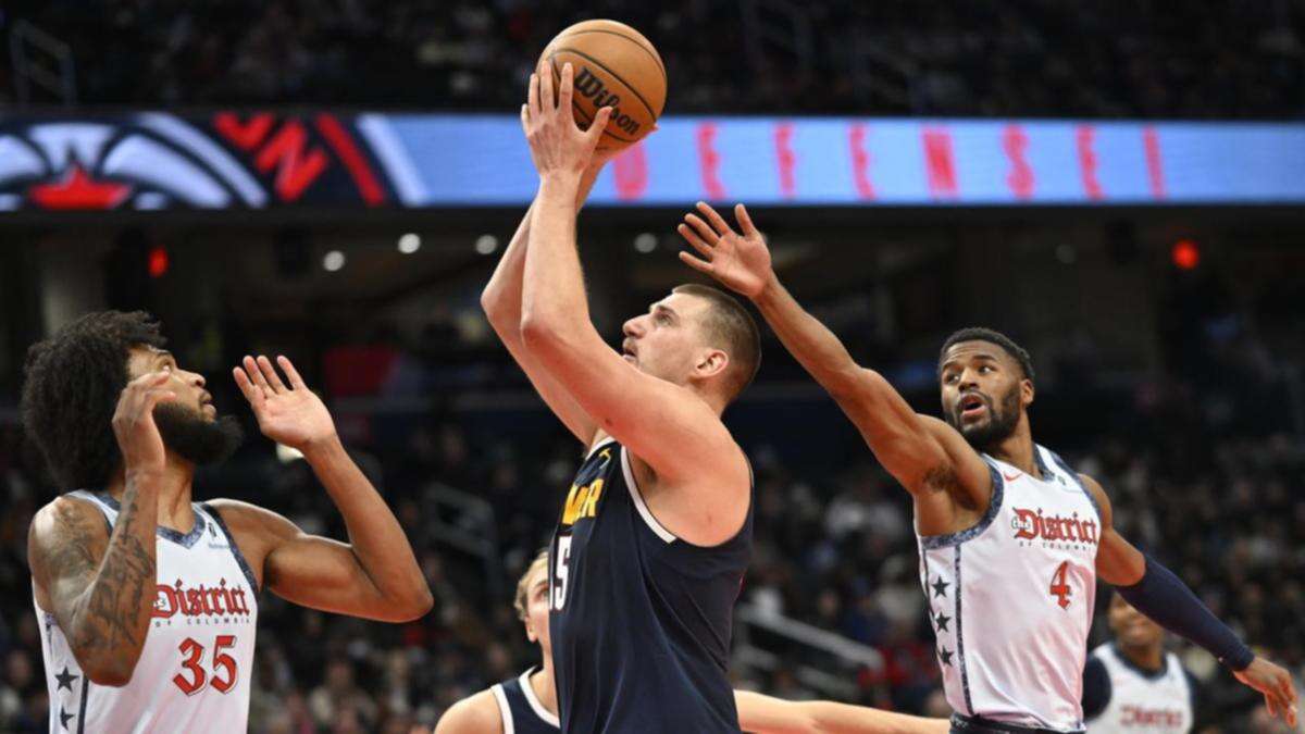 Jokic career high not enough for Nuggets at Wizards