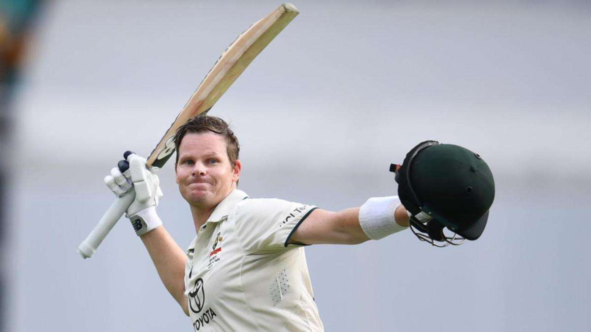 Smith snaps century drought with crucial ton at Gabba