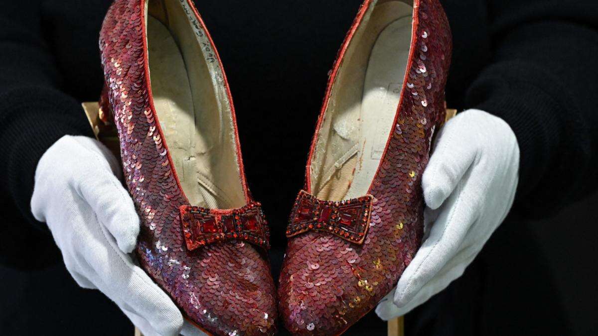 Judy Garland's Ruby Slippers become 'most valuable' film memorabilia ever after selling for $32.5m