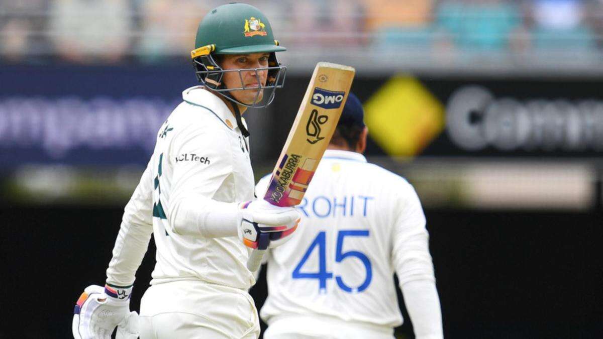 Australia all out for 445 amid rain delays at Gabba