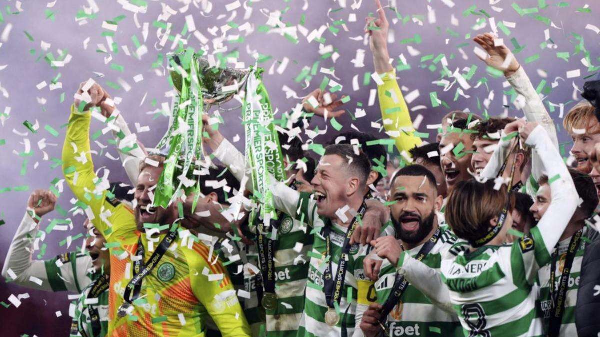 Celtic win Scottish League Cup amid violence in Glasgow