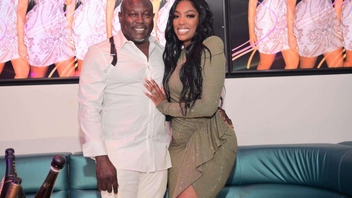 Porsha Williams admits she is trying to 'stay strong' amid her divorce from Simon Guobadia