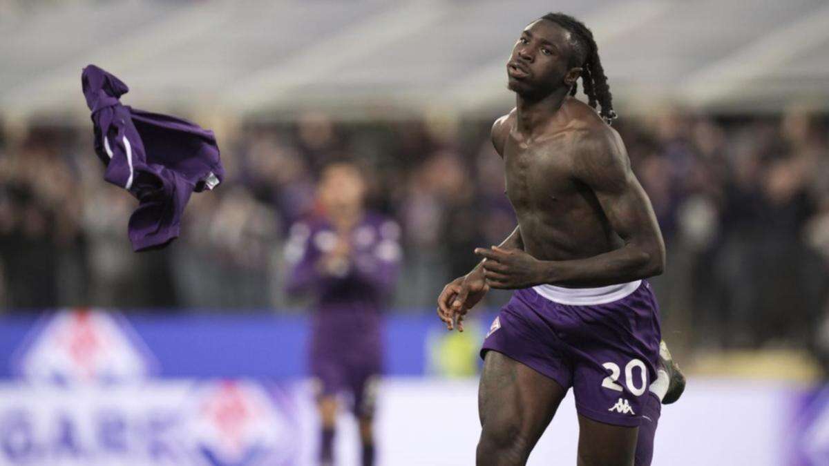 Fiorentina's Kean out to top scoring and music charts