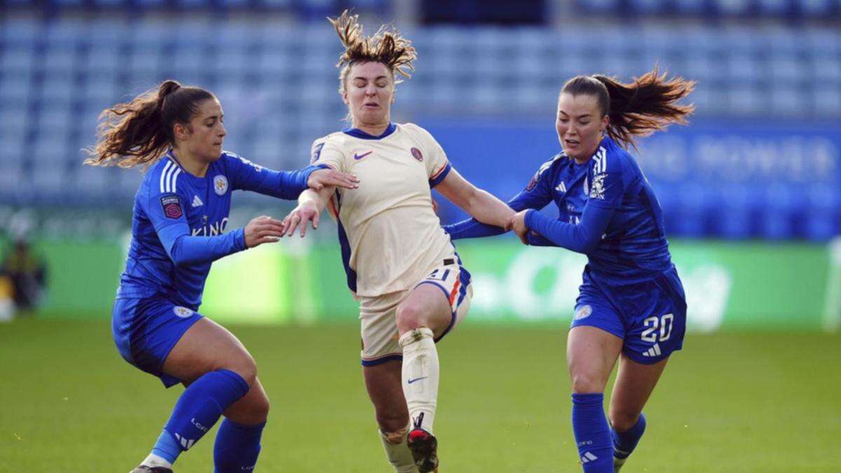 Chelsea women's perfect season ended by Leicester draw