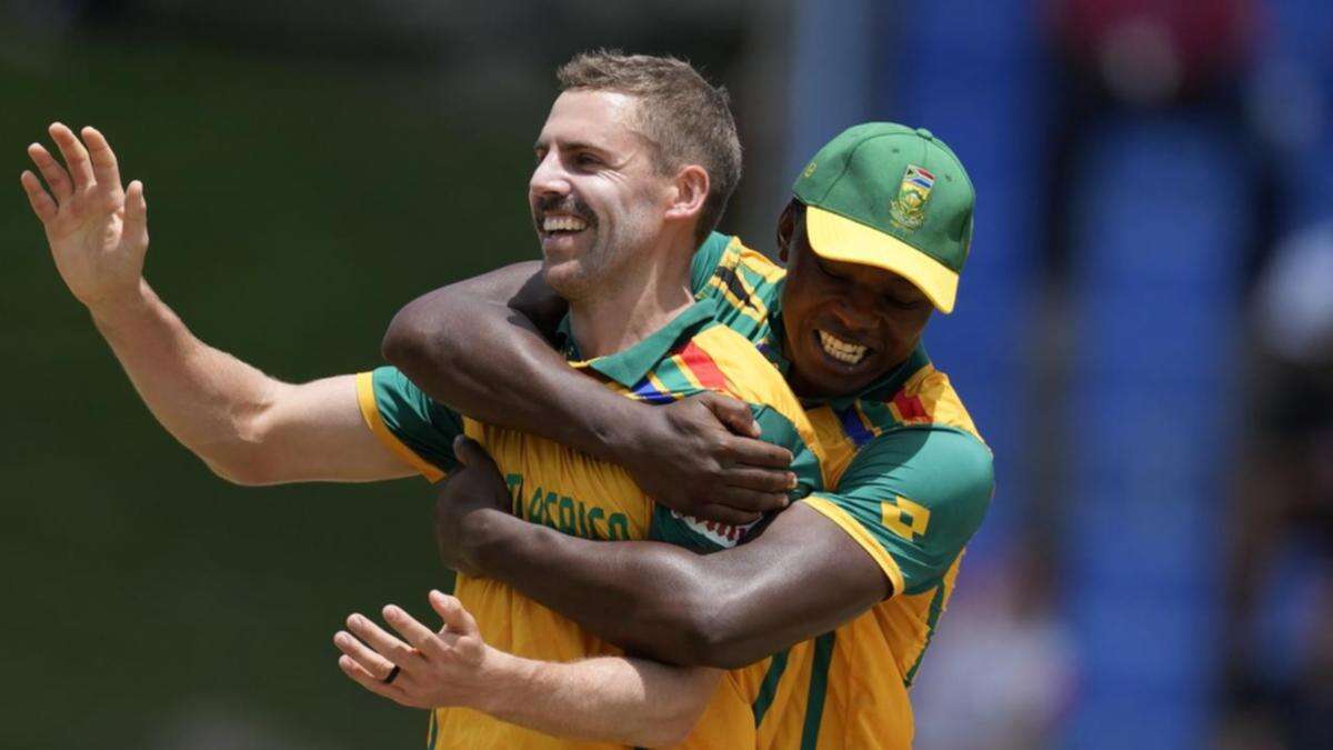 Nortje out of S Africa's T20s, ODIs against Pakistan