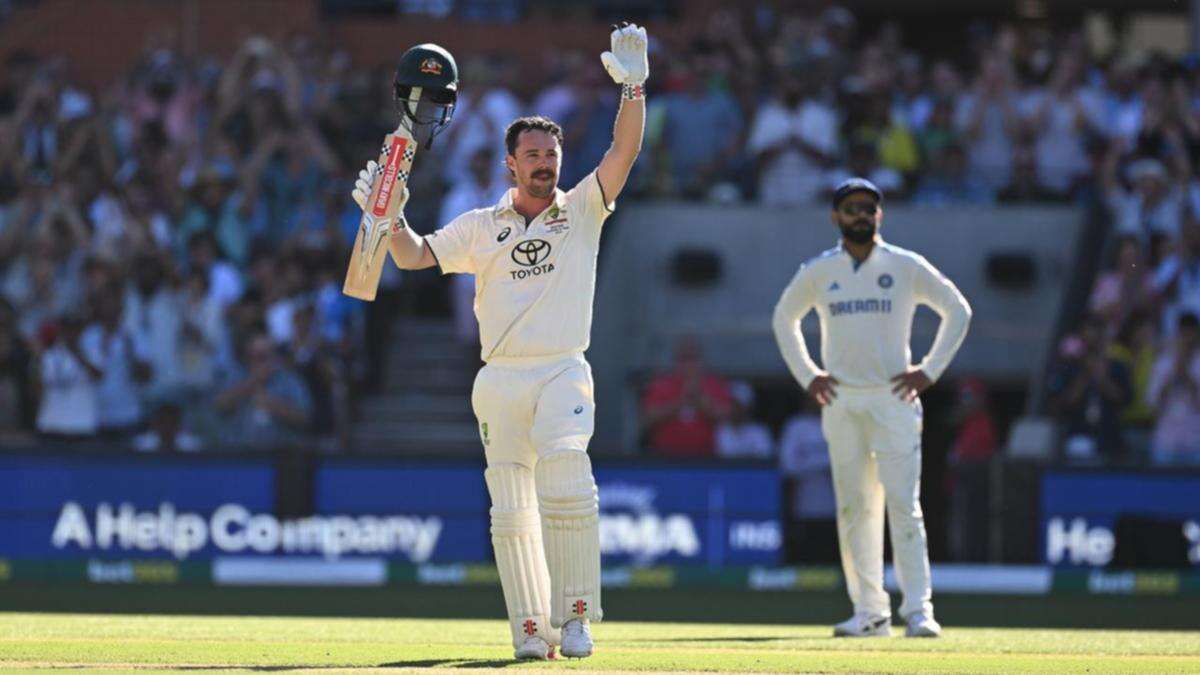 Australia's Head posts trademark ton against India