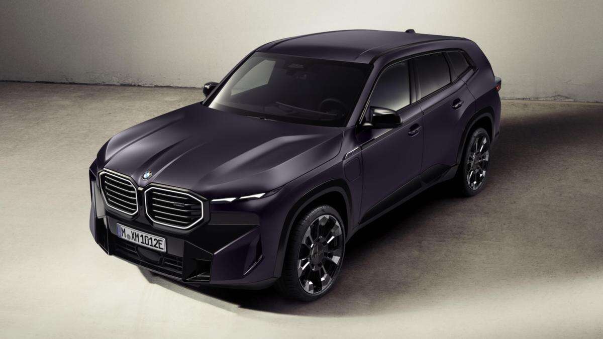 Polarising BMW XM looks almost tasteful after special-edition makeover