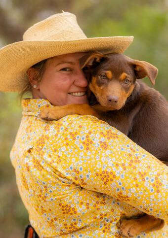 This kelpie and his owner are about to be household names