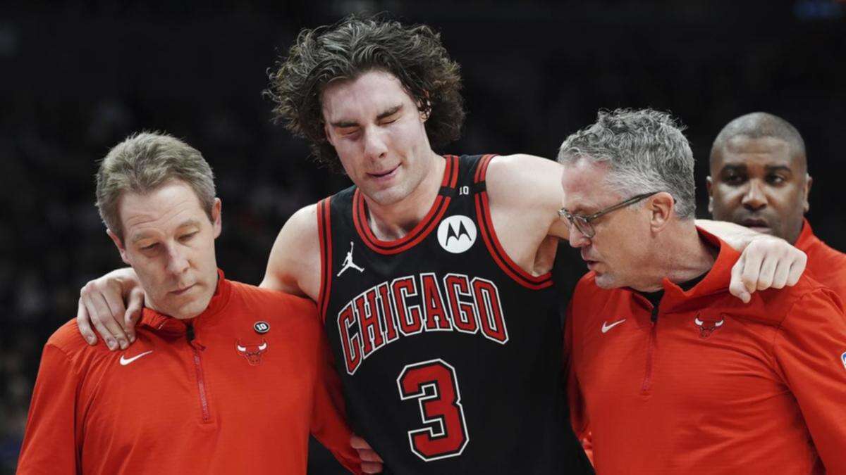 Giddey injured as Chicago Bulls win by one