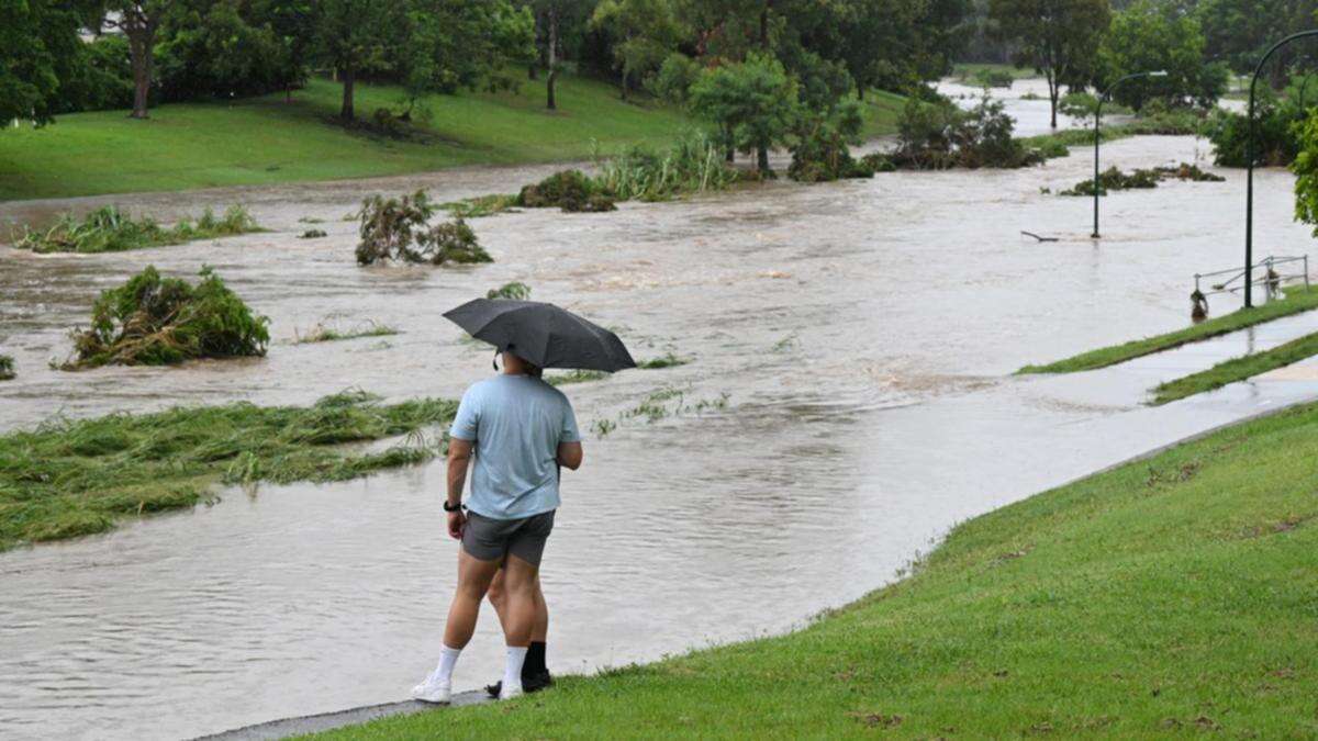 Floodwater risk warning after deluge during heatwave