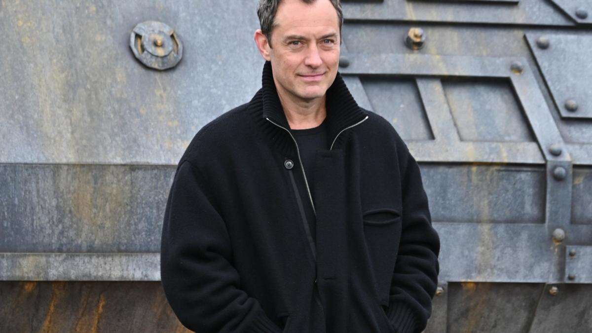 Jude Law is 'very happy ageing'