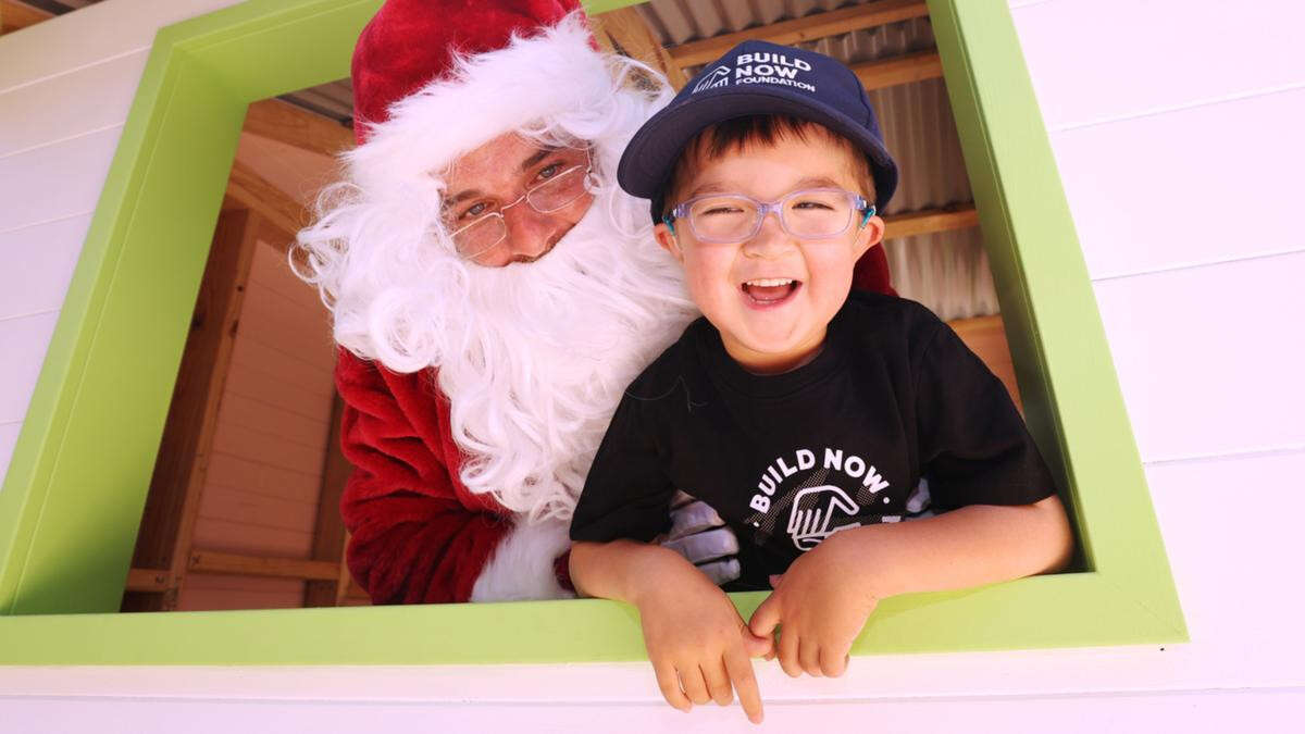 Luca enjoys being cancer-free with new cubby for Christmas