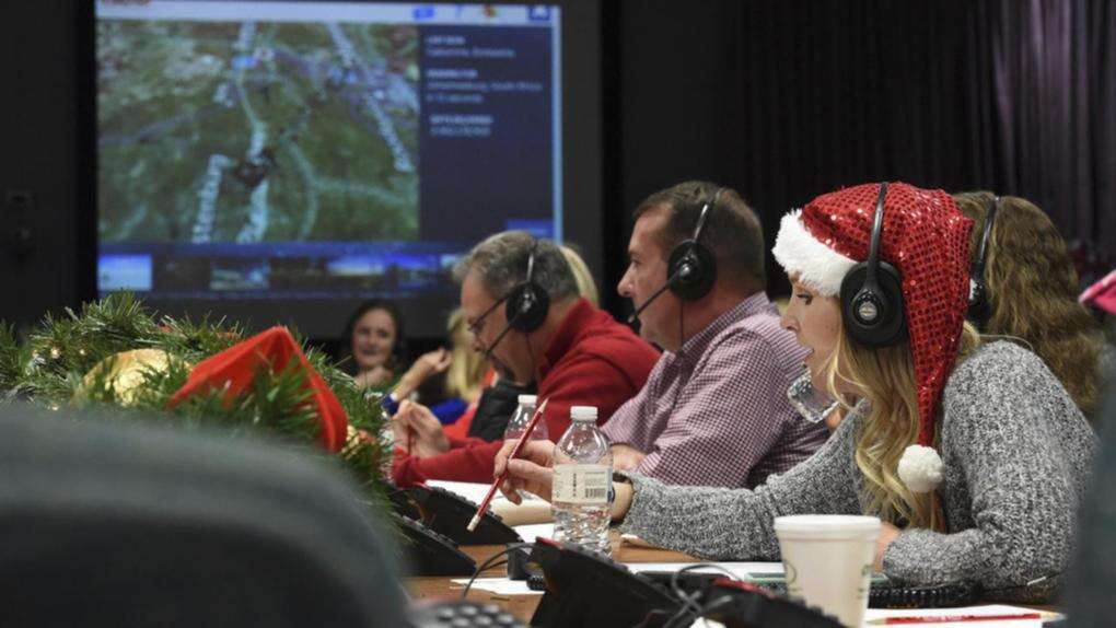 US aerospace agency tracks Santa for millions of kids