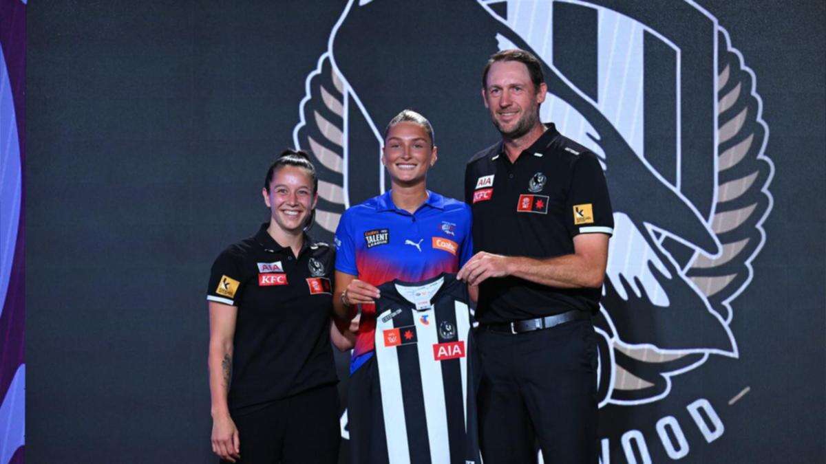 Magpies take Centra with No.1 pick in AFLW draft