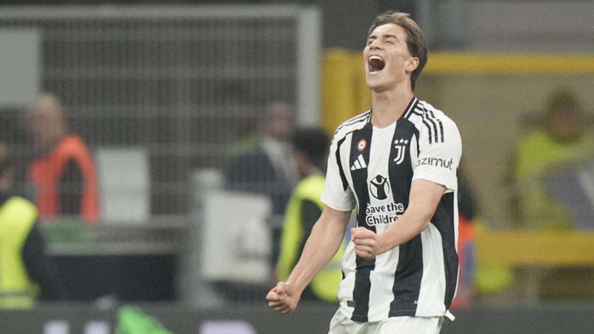 Yildiz double earns Juve amazing 4-4 draw with Inter