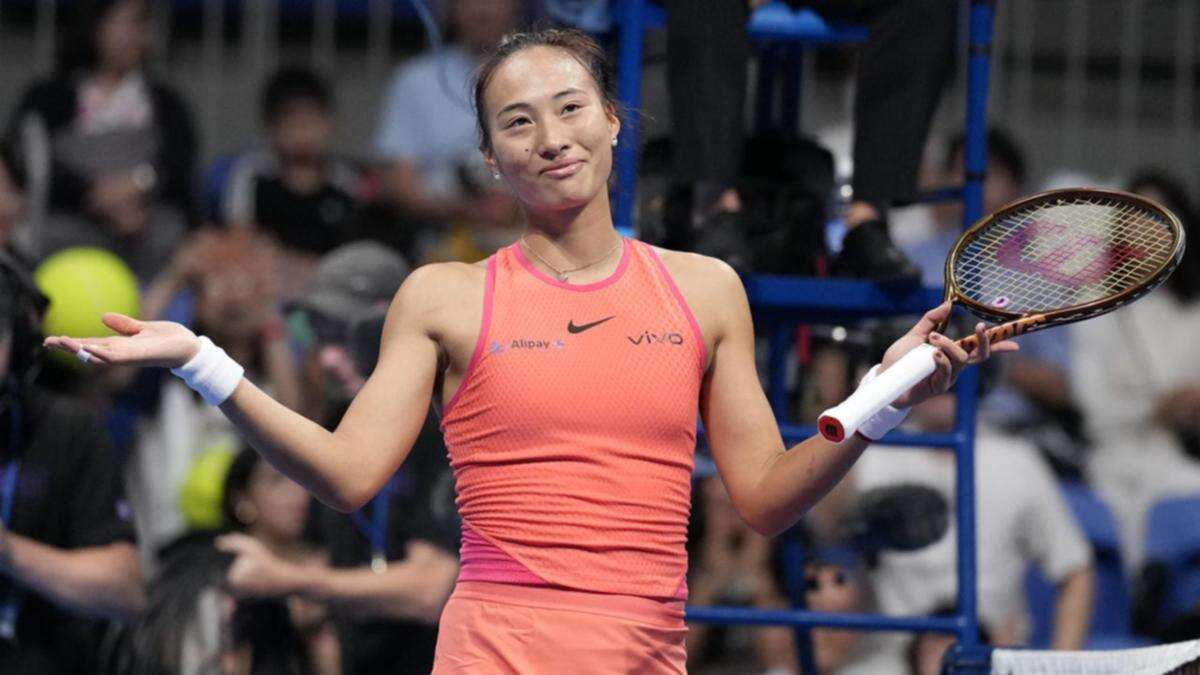 Top-seeded Zheng serves her way to Tokyo title