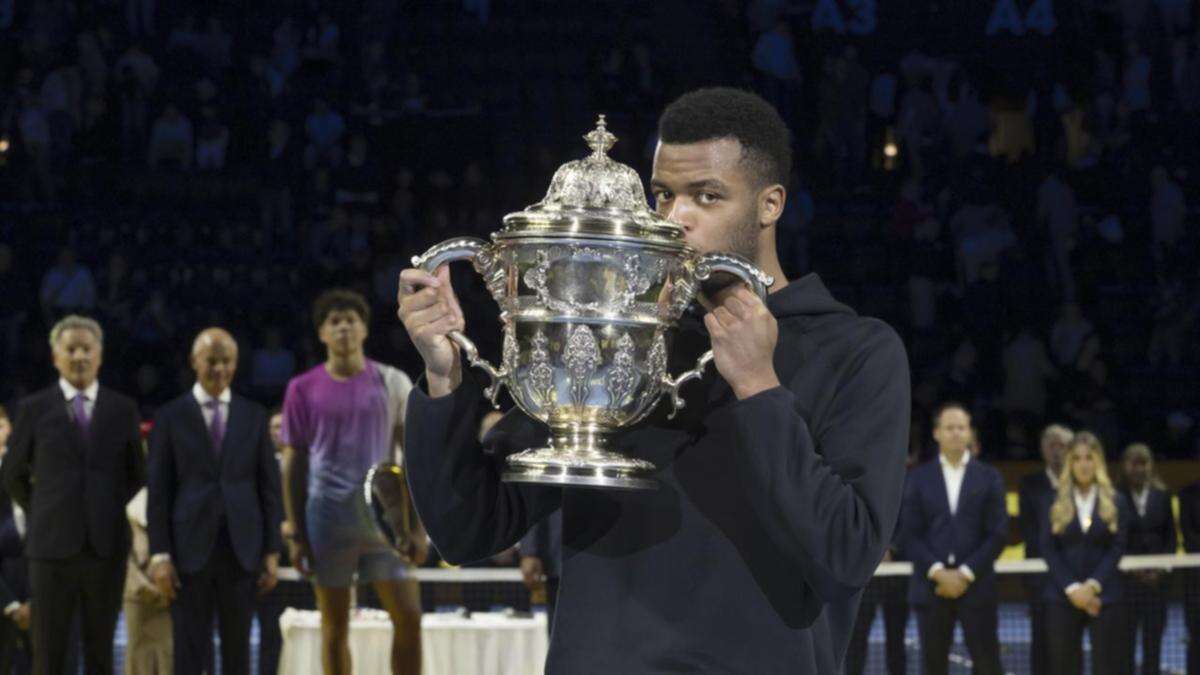 Massive serve powers Mpetshi Perricard to Swiss crown