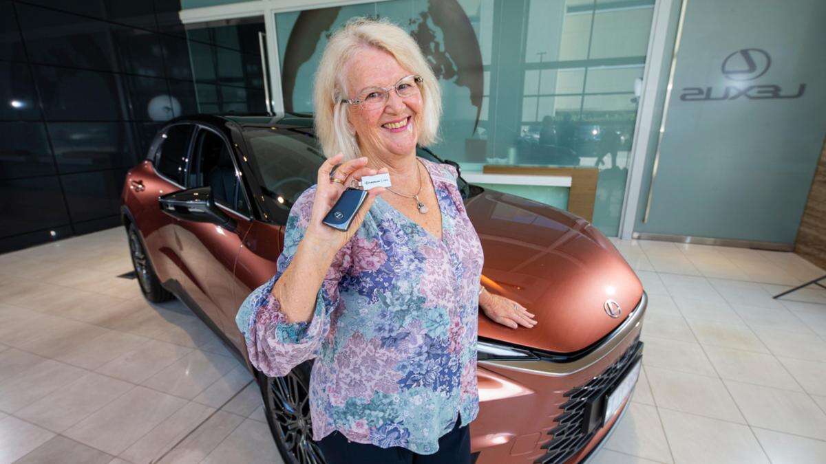 ‘Never won anything’: Woman celebrates Telethon car win