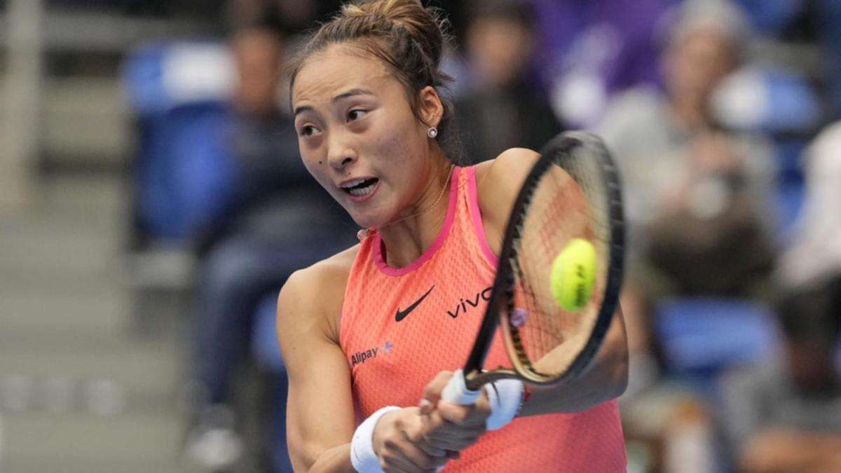 Zheng downs Shnaider to book Kenin clash in Tokyo final