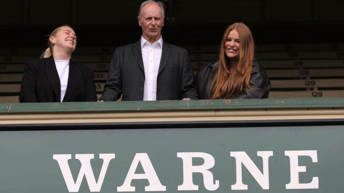 Junction Oval stands tall to honour cricket great Warne