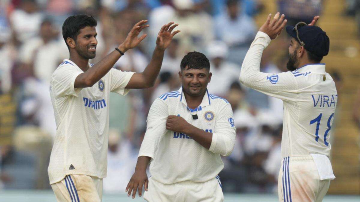 Washington in seventh heaven as India reduce NZ to 259