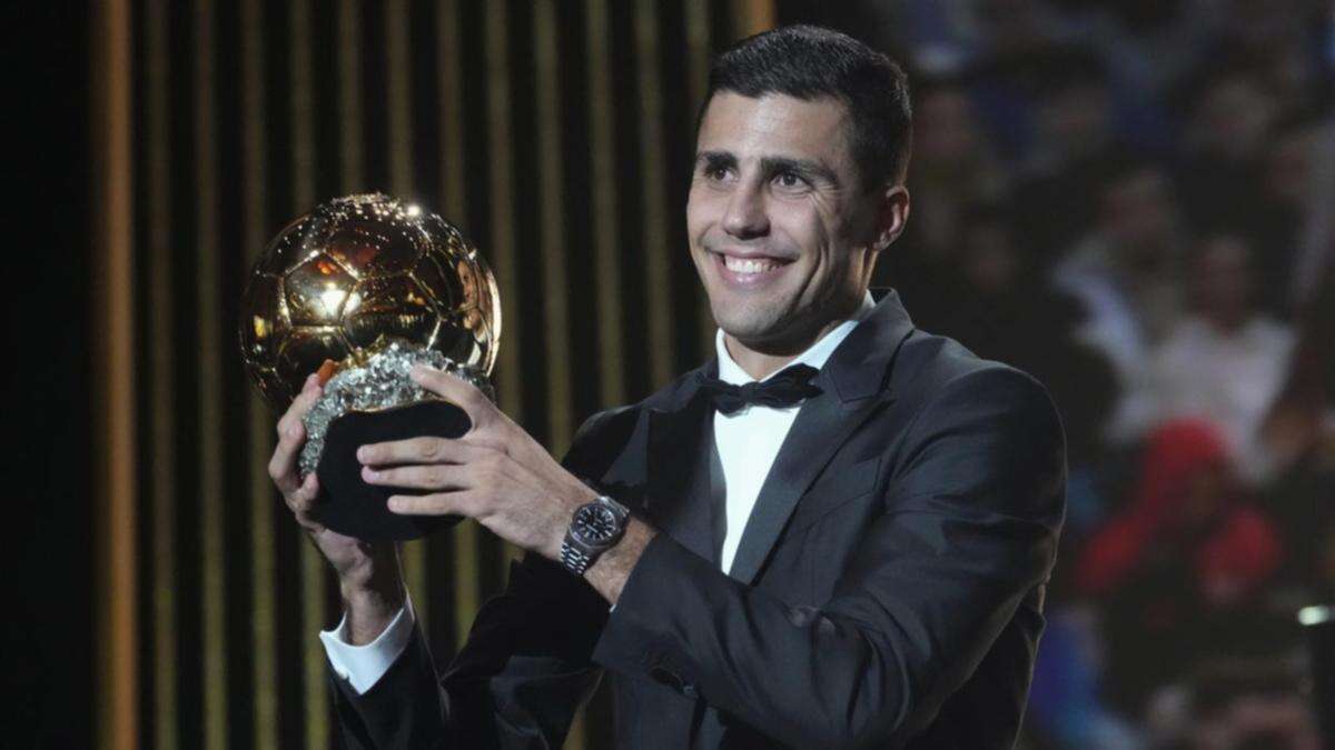 Rodri, Bonmati win world soccer's Ballon d'Or awards