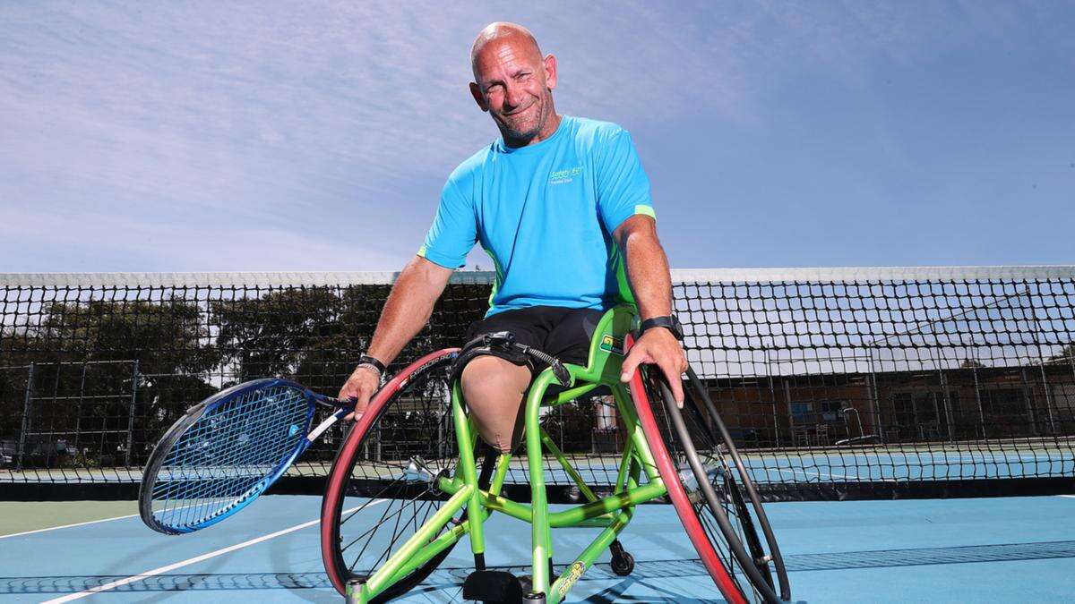 WA’s first wheelchair player in Tennis West comp