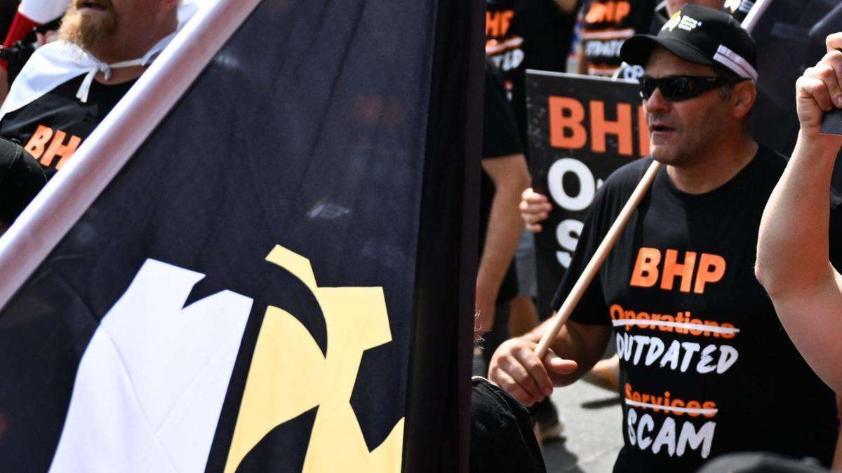 ‘Death sentence’: Protesters clash with BHP