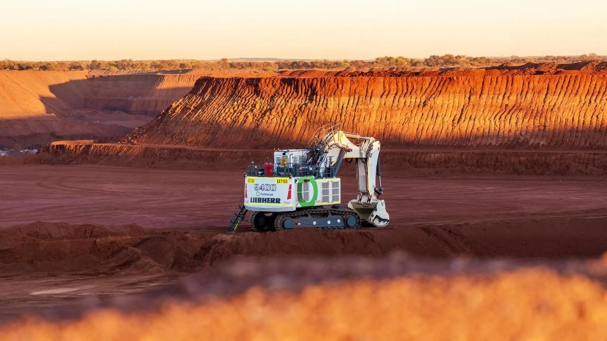 Mining firm digs Australia's first electric excavator