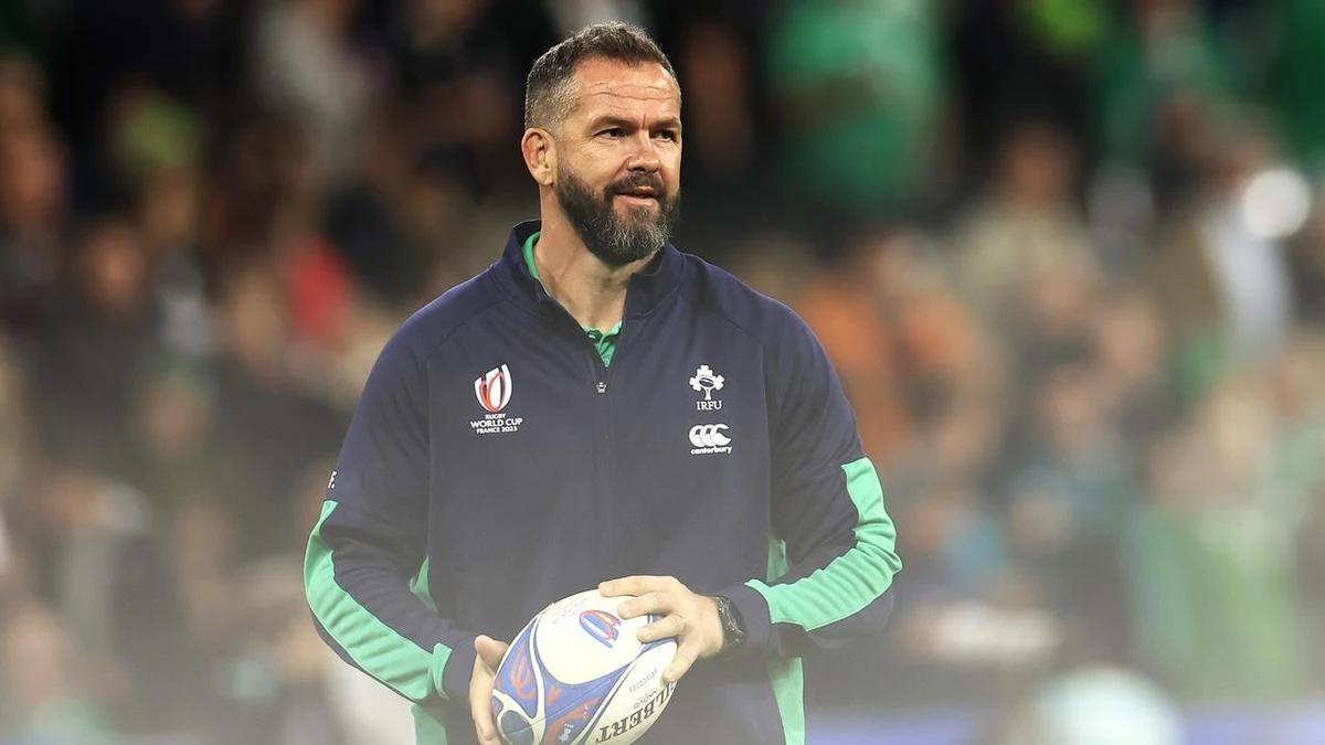 Coach Farrell will lead Ireland at Australia 2027 RWC
