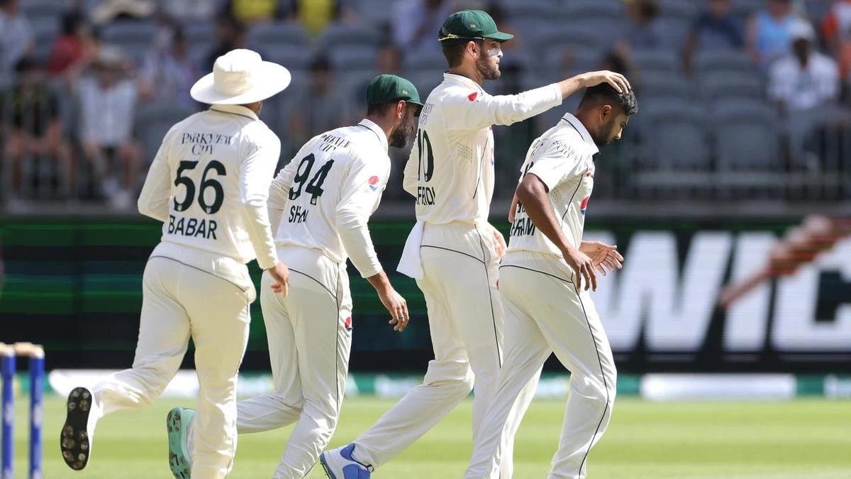Snapshot of day three of the first Test in Perth