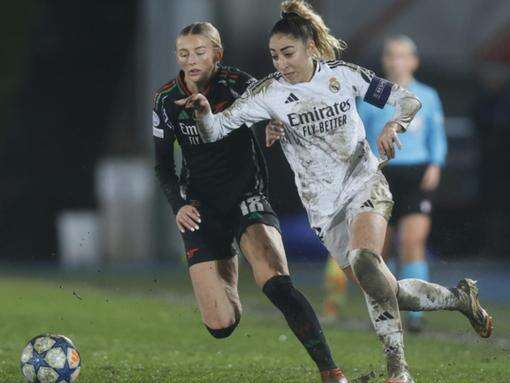 Arsenal's Matildas slip to soggy defeat in Europe