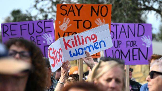 Simple message in nationwide rally: stop killing women