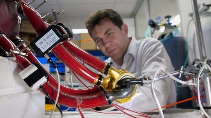 World-first discharge for artificial heart patient