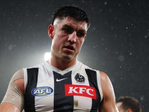 Pies star unhurt after ‘scary’ collision