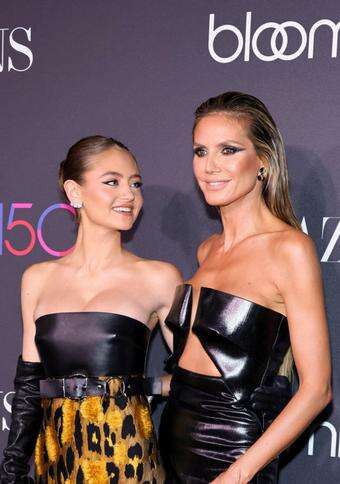 Heidi Klum's daughter Leni tries to ignore backlash over joint lingerie shoots